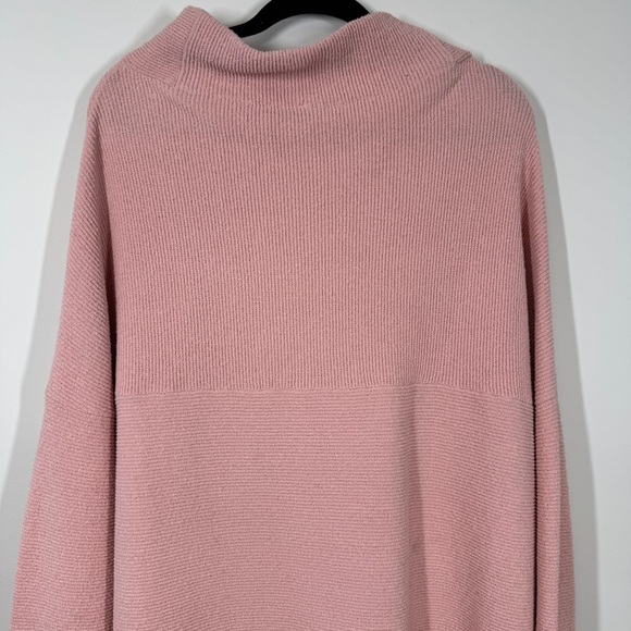 Free People Ottoman Dusty Pink Tunic Sweater Womens Size Large - Picture 8 of 11